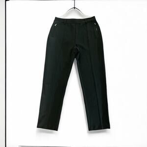 BBJ Los Angeles Women's Black Pull-On Waist Zip Detail Dress Pants | Size Large